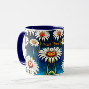 Caneca Mais Visitas: Divertimento Floral e Alegria