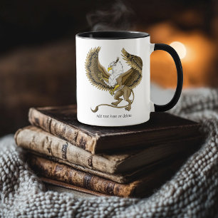 Caneca Majestoso Grifo Fantasia Fantástico