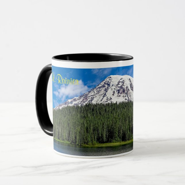 Caneca Majestoso Mt. Rainier (Frente Esquerda)