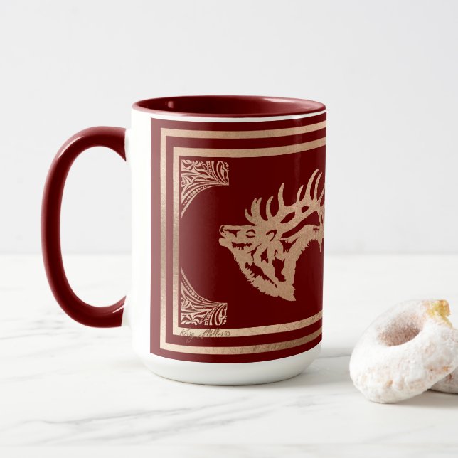 Caneca Majexpressa Bull Elk (Com Donut)