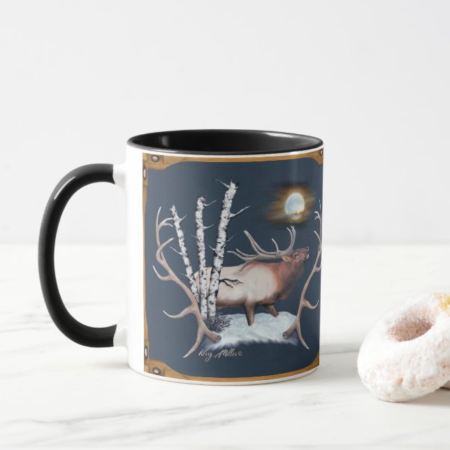 Caneca Majexpressa Bull Elk (Com Donut)
