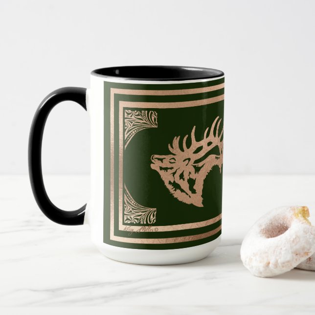 Caneca Majexpressa Bull Elk (Com Donut)