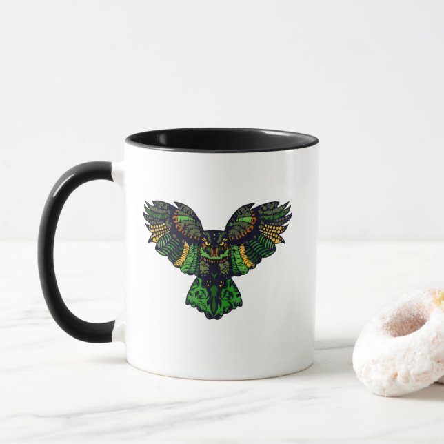 Caneca Majexpressa Owl (Com Donut)
