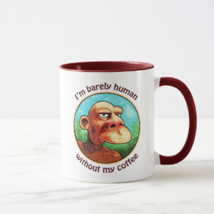 Caneca Mal humano sem o café