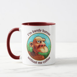 Caneca Mal humano sem o café