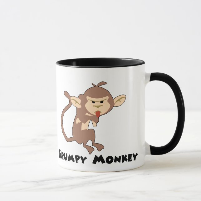 Caneca mal-humorada do macaco (Direita)