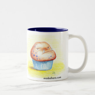 Caneca mal-humorada do muffin