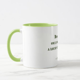 Caneca Maldita taça de café