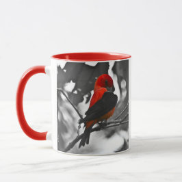 Caneca Male Scarlet Tanager