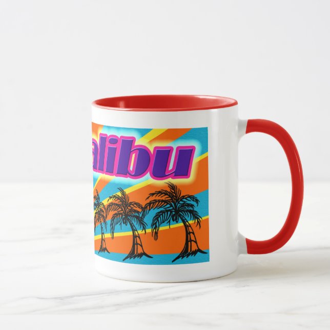 Caneca Malibu 5 Palm Trepadeira (Direita)