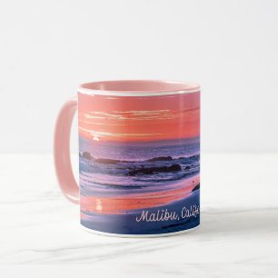Caneca Malibu, fotografia pitoresca da CA