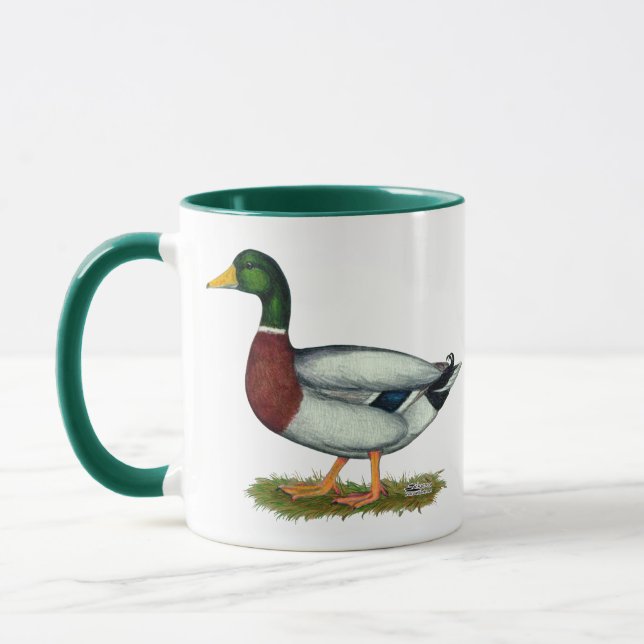 Caneca Mallard Duck Drake (Esquerda)