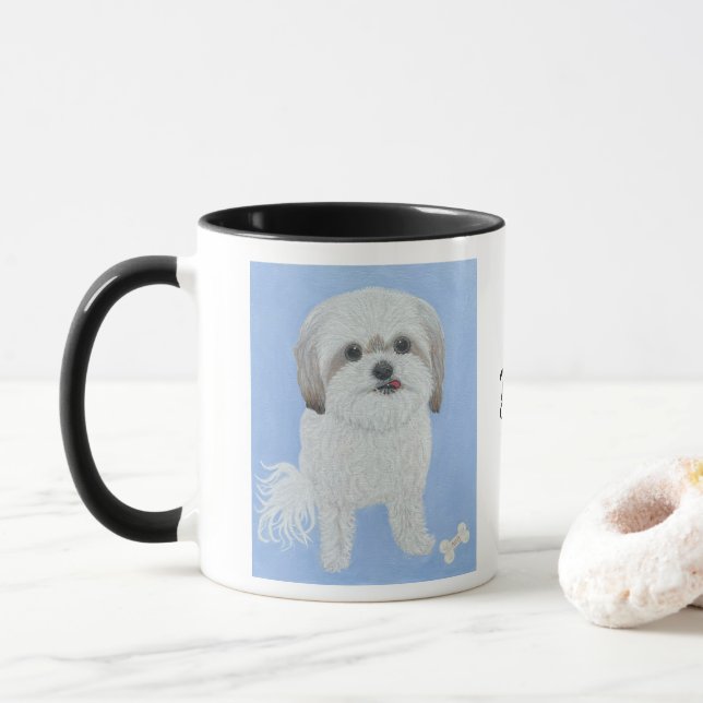 Caneca Malshi Painting Combo Com Texto (Com Donut)