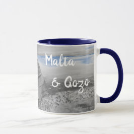 Caneca Malta e Gozo Souvenir Mug