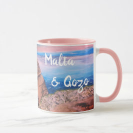 Caneca Malta e Gozo Souvenir Mug