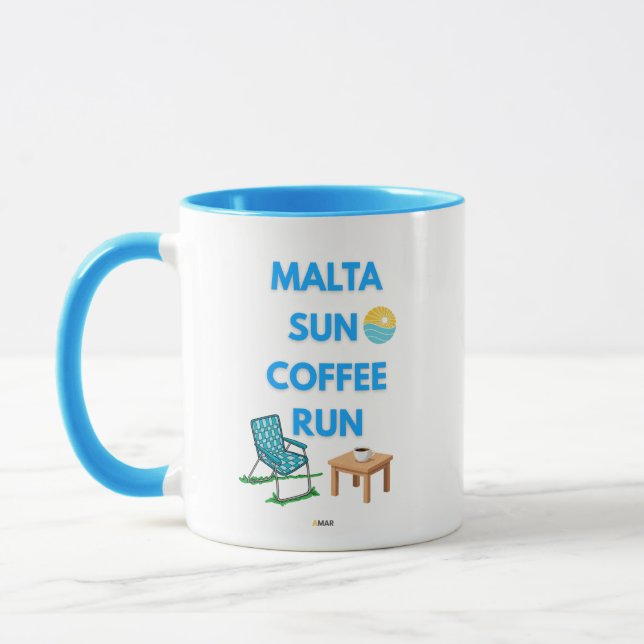 Caneca Malta Sun Coffee Run | AMAR Prints (Esquerda)