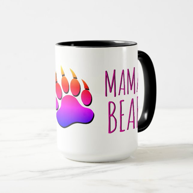 Caneca Mama Bear Incrível (Frente Esquerda)