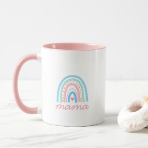Caneca Mama Cute Rainbow Coffee Mug