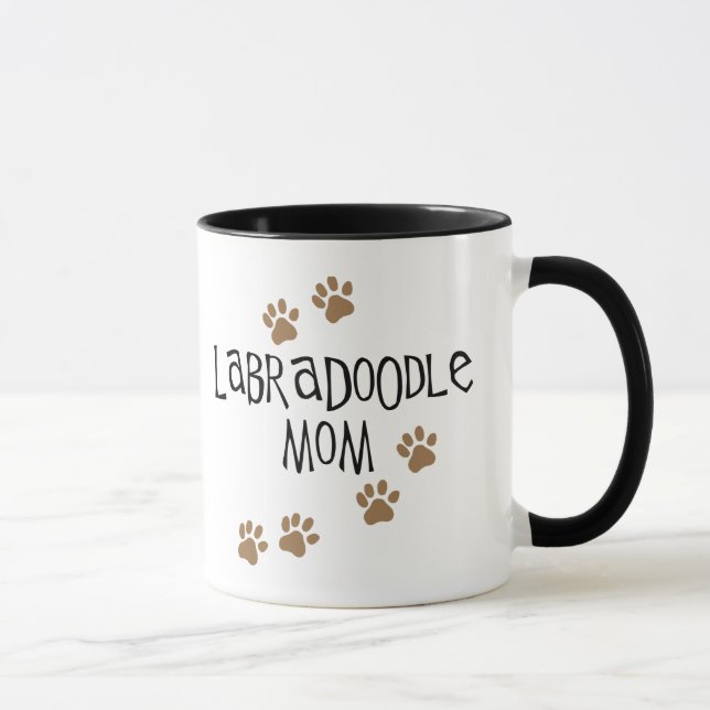 Caneca Mamã de Labradoodle (Direita)