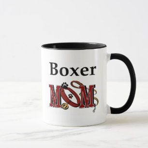 Caneca MAMÃ do cão do pugilista