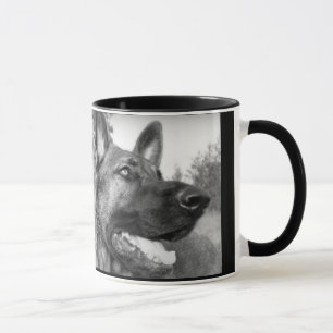 Caneca Mamã do german shepherd do mundo a melhor