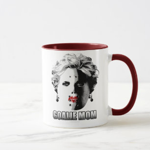 Caneca Mamã do Goalie do hóquei