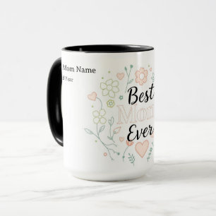 Caneca Mama Est. 2026 Celebração de Nova Mamãe