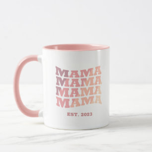 Caneca Mama estabelecida personalizada