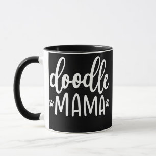 Caneca Mamãe Doodle Goldendoodle Amante de Cachorro