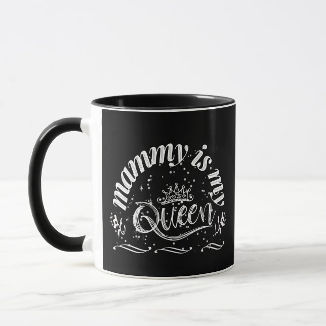 Caneca Mamãe é minha rainha (Esquerda)