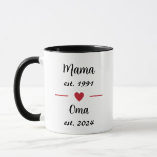 Caneca Mamãe está. A vovó de 1991. 2024