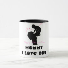 Mamãe Que Eu Te Amo Mug - Presente Sensível