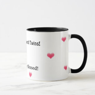 Caneca Mamães dos gêmeos/dobro abençoado