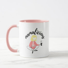Caneca Mamalicious Mug (loira) - Mãe Mug