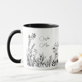 Caneca Mamas Selvagens de Flores Selvagens