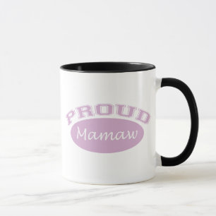 Caneca Mamaw orgulhoso (rosa)