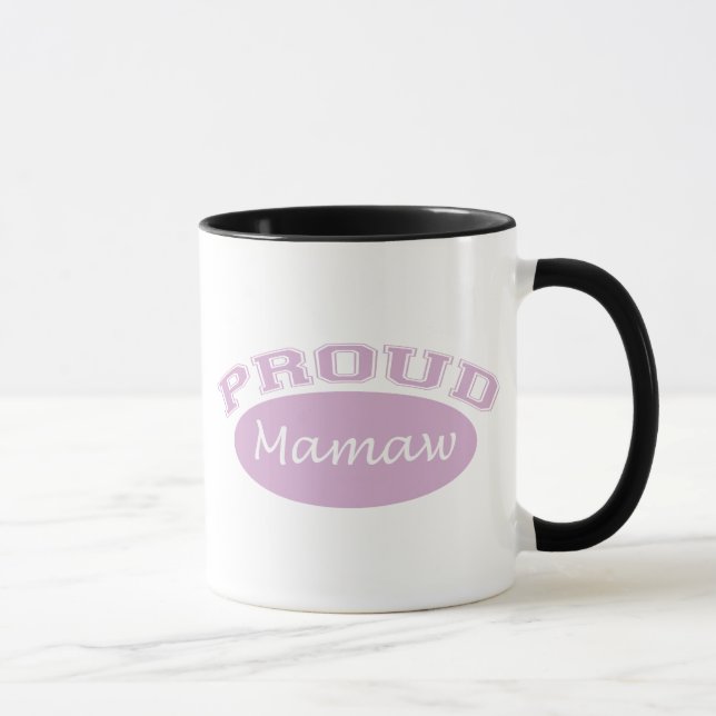 Caneca Mamaw orgulhoso (rosa) (Direita)
