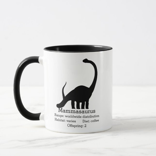 Caneca Mammasaurus Mãe (Esquerda)