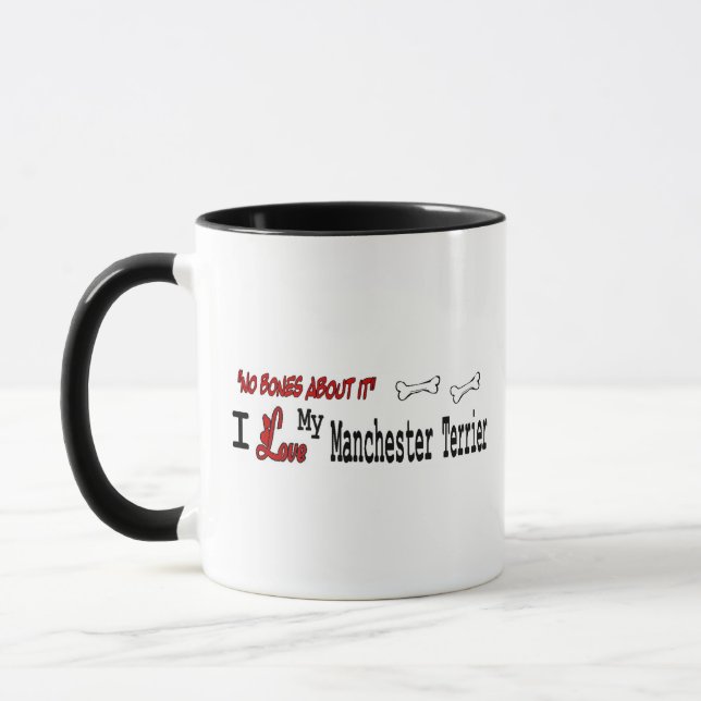 Caneca Manchester Terrier (I Love) Mug (Esquerda)