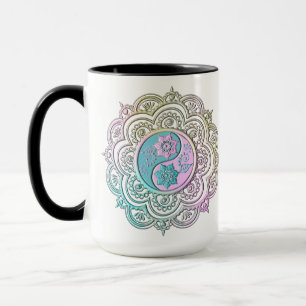 Caneca Mandala Pastel