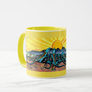 Caneca Mangueira Amarela Solarenga, Lagarto Azul Assistin