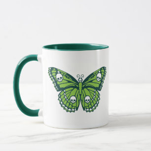 Caneca Mangueira de Borboleta Verde Venenosa