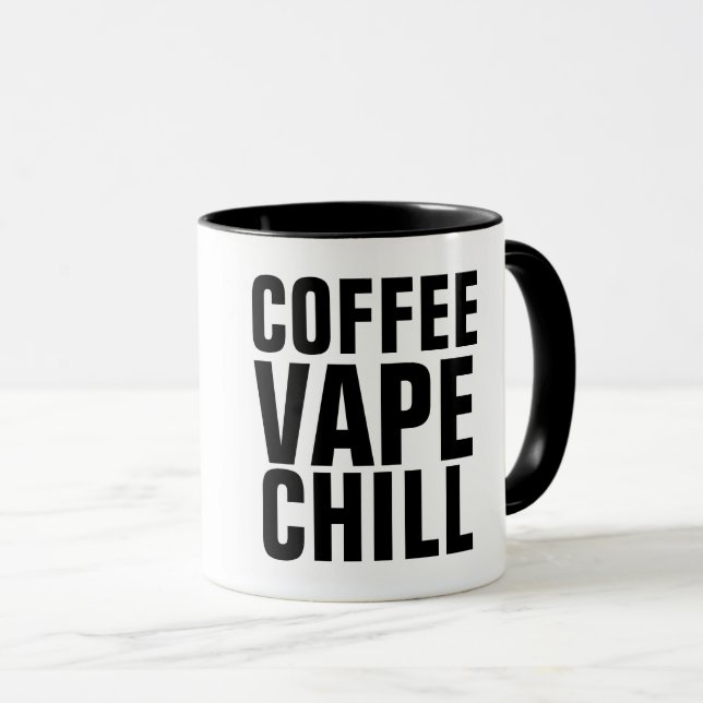 Caneca Mangueiras de CAFÉ VAPE (Frente Esquerda)