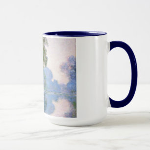 Caneca Manhã no Seine perto de Giverny Claude Monet