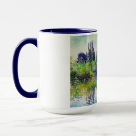Caneca Manhã no Seine, perto de Vetheuil Claude Monet