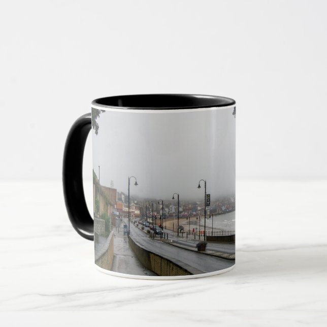 Caneca Manhã Nublada em Scarborough (Frente Esquerda)