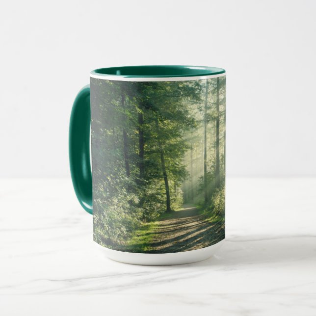 Caneca Manhã Sunny de outubro em Hamburgo (Frente Esquerda)