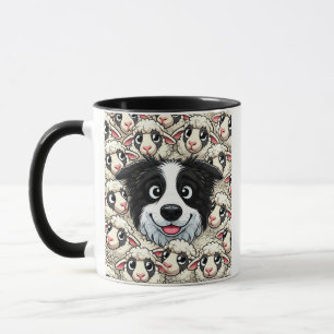 Caneca Manhãs são para Herdar Borda Collie & Sheep