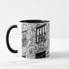 Caneca Manhattan Art Deco beafe frieze combo mug