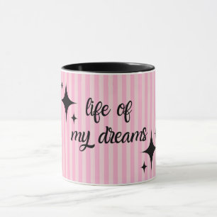 Caneca Manifesto Afirmação Positiva Girly Mug